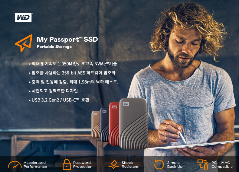 신형 외장 SSD